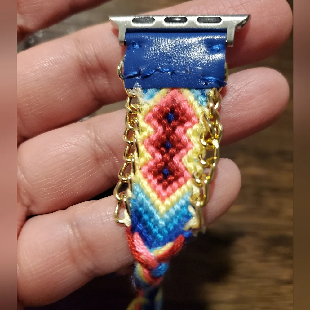 Boho Friendship Bracelet Apple Watch® Watchband